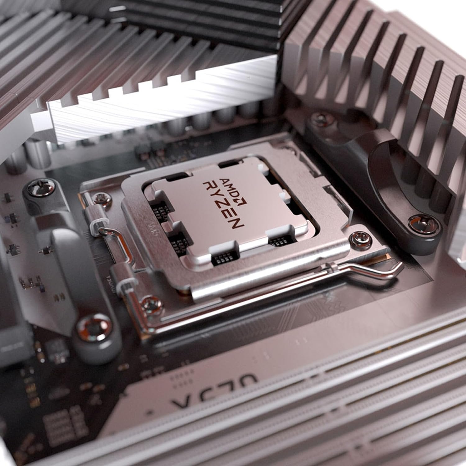 AMD RYZEN 5 7600X Up To 5.3GHz 6 Cores 12 Threads 32MB Cache AM5 CPU Processor 3 AMD RYZEN 5 7600X Up To 5.3GHz 6 Cores - صورة 3