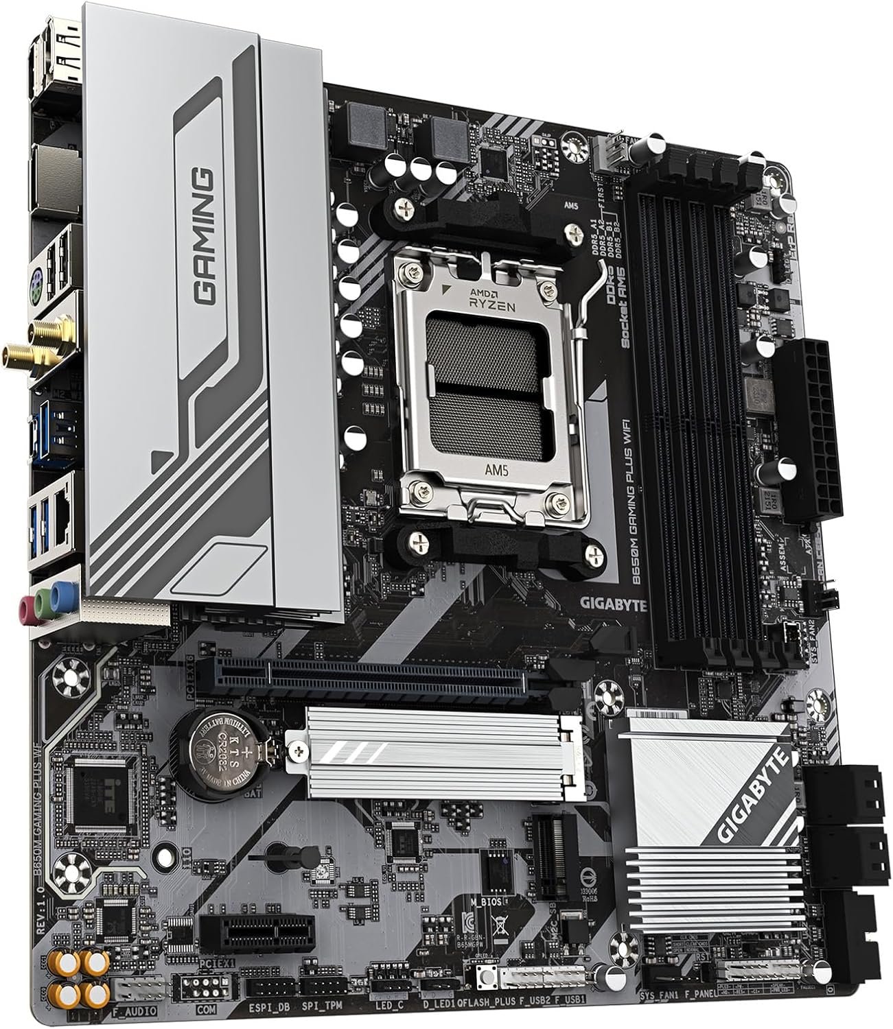 GIGABYTE B650M Gaming Plus WiFi Motherboard 2 GIGABYTE B650M Gaming Plus WiFi - صورة 2