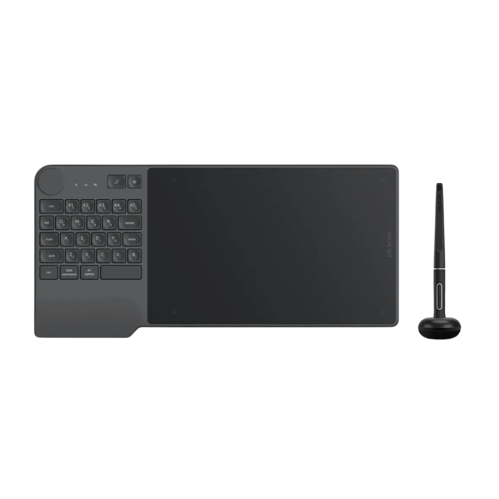 Wireless Drawing Tablet HUION Inspiroy Keydial KD200