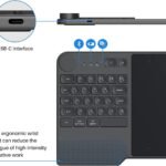 Wireless Drawing Tablet HUION Inspiroy Keydial KD200