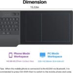 Wireless Drawing Tablet HUION Inspiroy Keydial KD200