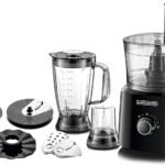 Black + Decker 5-in-1 Food Processor 750W 2L, Consists of 1.8L Food Processor Bowl