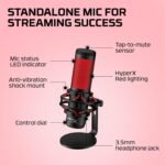 HyperX QuadCast – USB for PC, PS4, PS5 and Mac Microphone