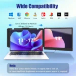 V2COM S1 14″ IPS Full HD Extender Dual Screen Portable Monitor for Laptops