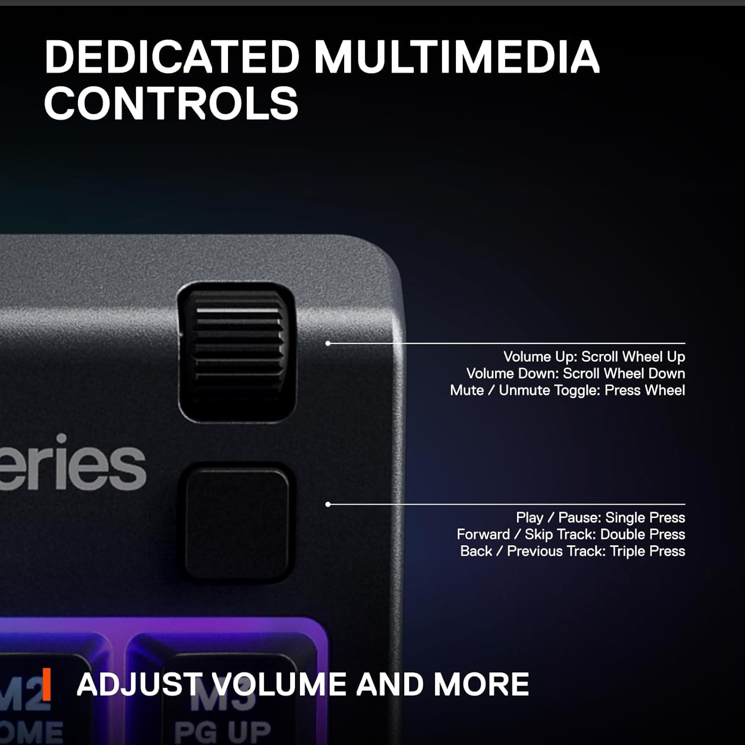 SteelSeries Apex 3 TKL RGB Keyboard 4 SteelSeries Apex 3 TKL RGB Keyboard - صورة 4