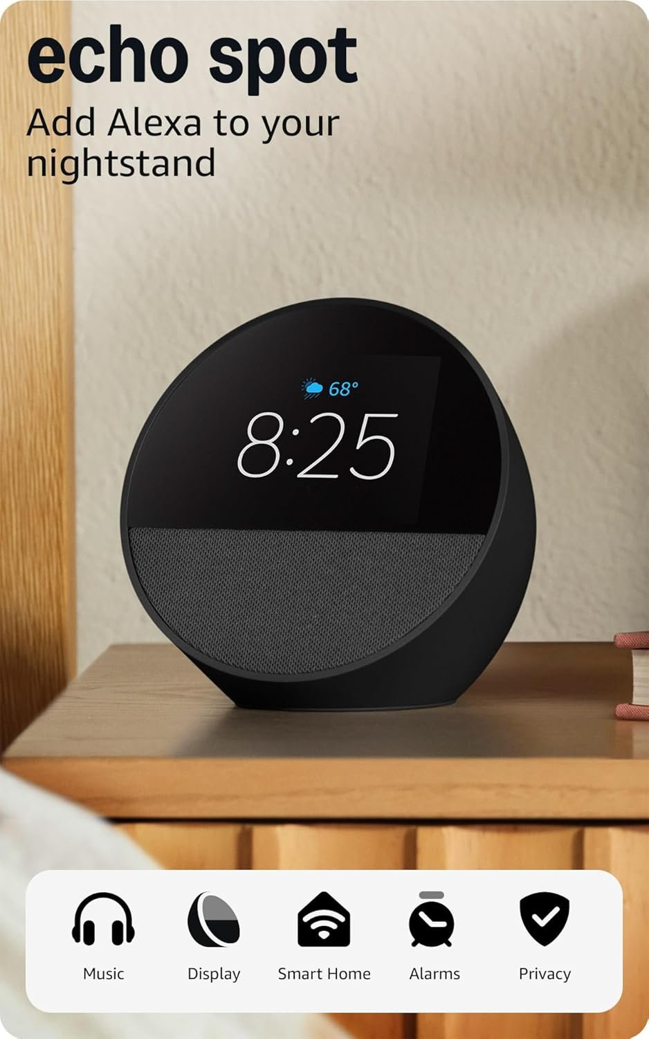 Amazon Echo Spot 2 Amazon Echo Spot - صورة 2