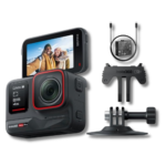 Insta360 Ace Pro – Waterproof Action Camera 1/1.3″ Sensor and AI Noise Reduction for Unbeatable Image Quality, 4K120fps, 2.4″ Flip Screen & Advanced AI Features