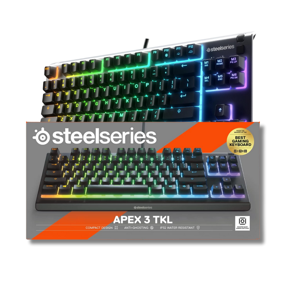 SteelSeries Apex 3 TKL RGB Keyboard