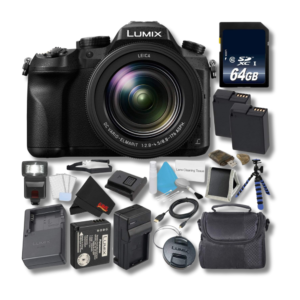 PANASONIC LUMIX DMC-FZ2500 4K Point and Shoot Camera w/20X Leica DC Vario-ELMARIT F2.8-4.5 Lens Bundle