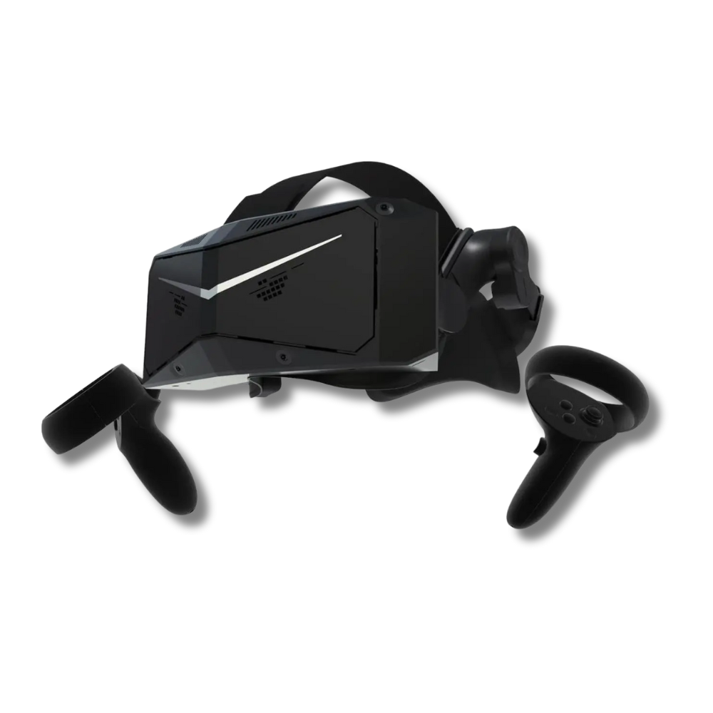 PIMAX Crystal Light Prime PC VR Headset with Controllers – 8K QLED with Local-Dimming, Up To 120Hz, Massive FOV, 6DoF
