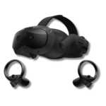 HTC VIVE Focus Vision VR Headset with Controllers, Consumer Edition, Bundle with Streaming Kit