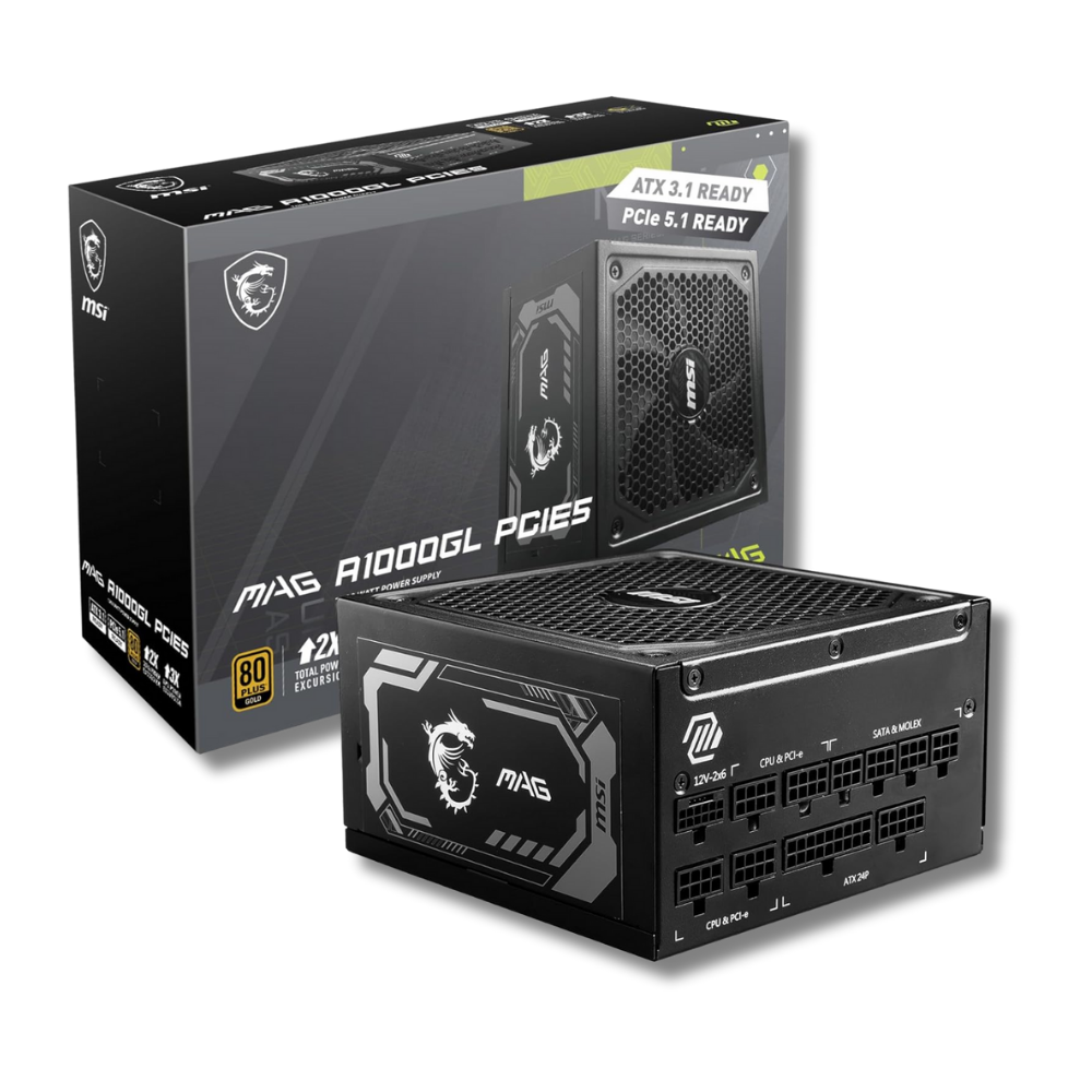 MSI MAG A1000GL Power Supply