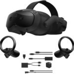 HTC VIVE Focus Vision VR Headset with Controllers, Consumer Edition, Bundle with Streaming Kit