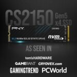 PNY CS2150 2TB Gen5 SSD
