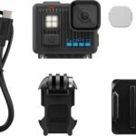 GoPro LIT Hero – Lightweight, Compact, Waterproof Action Camera with Built-in Light, 4K60 Ultra HD Video, 12MP Photo, Touch Screen, HyperSmooth Stabilization