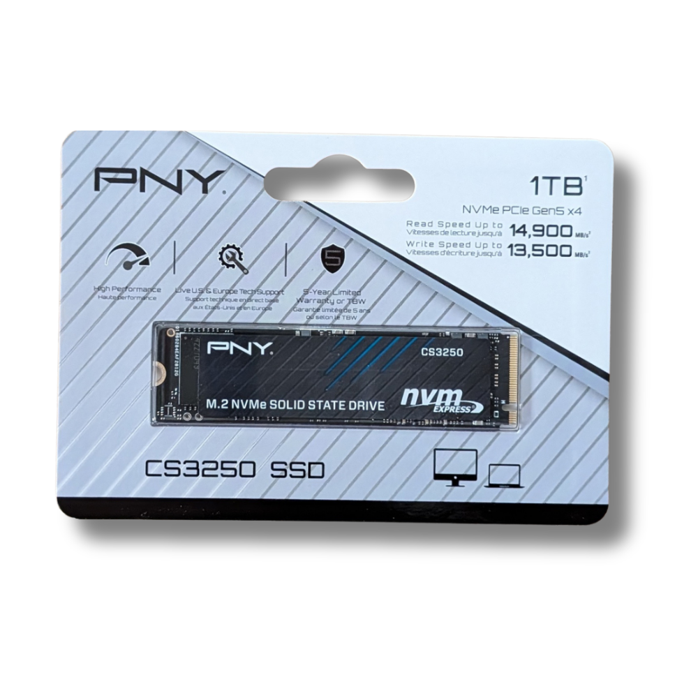 PNY CS3250 1TB Gen5 SSD