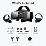 PIMAX Crystal Light Prime PC VR Headset with Controllers – 8K QLED with Local-Dimming, Up To 120Hz, Massive FOV, 6DoF