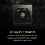 MSI MAG A850GL Fully Modular 80+ Gold Power Supply