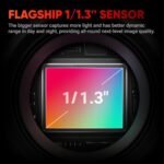 Insta360 Ace Pro – Waterproof Action Camera 1/1.3″ Sensor and AI Noise Reduction for Unbeatable Image Quality, 4K120fps, 2.4″ Flip Screen & Advanced AI Features