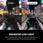 Insta360 X5 – Waterproof 8K 360° Action Camera, Leading Low Light, Invisible Selfie Stick Effect, Rugged and Replaceable Lens, 3-Hour Battery, Built-in Wind Guard, Stabilization, Triple AI Chip Design