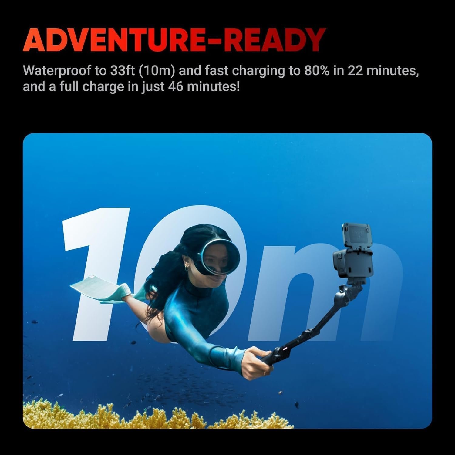 Insta360 Ace Pro - Waterproof Action Camera 4K120fps 2 Insta360 Ace Pro - صورة 2