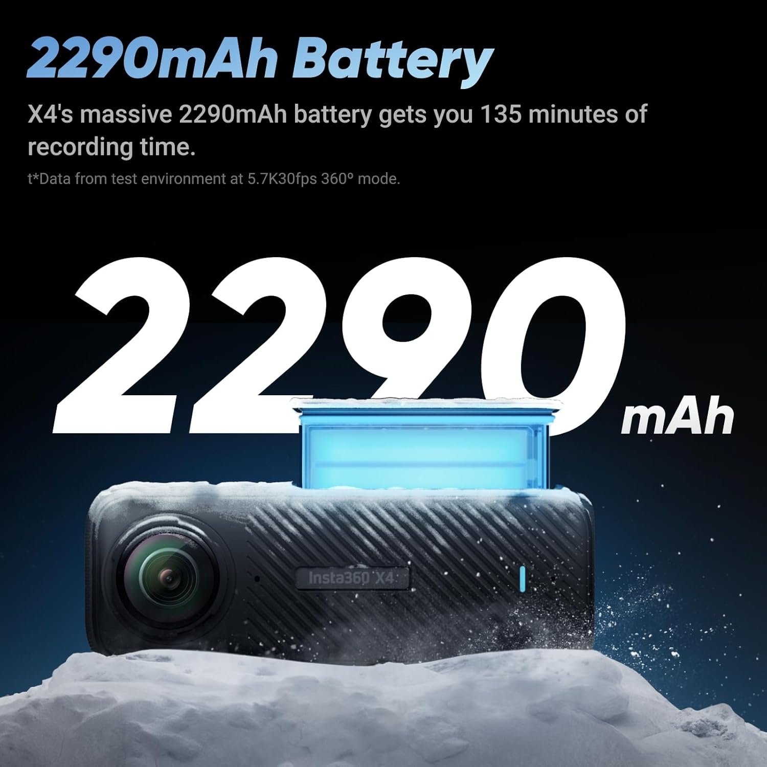 Insta360 X4 Standard Bundle - Waterproof 8K 360 Action Camera, 4K Wide-Angle Video 4 Insta360 X4 Standard Bundle - صورة 4