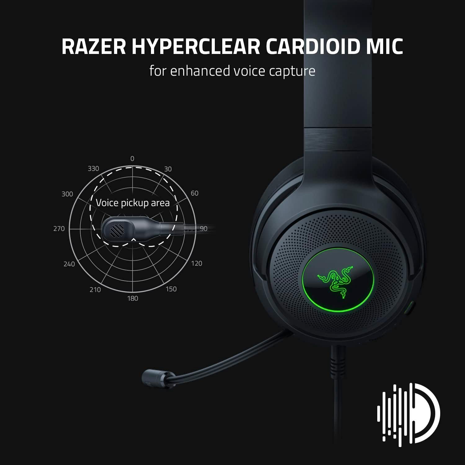 Razer Kraken V3 X Wired USB Gaming HeadSet New 4 Razer Kraken V3 X Wired USB Gaming - صورة 4