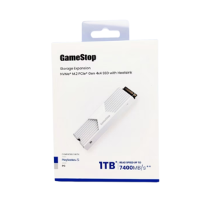 GameStop SSD 1TB - NVMe M.2 PCIe Gen 4x4 SSD with Heatsink - Read Speeds up to 7400MB/s