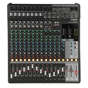 Yamaha Mixer-Unpowered, Multicolored, 16-Input (MG16X CV)