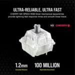 Corsair K100 RGB Mechanical Gaming Keyboard – Cherry MX Speed RGB Silver Keyswitches – PBT Double-Shot Keycaps – Elgato Stream Deck and iCUE Compatible – QWERTY NA Layout – Black