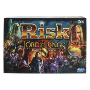 Hasbro Gaming Risk: The Lord of The Rings Trilogy Edition Strategy Family Board Games, Ages 10 and Up, for 2-4 Players (Amazon Exclusive)