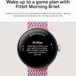 Google Pixel Watch 3 (45mm) 2024 Model – Android Smartwatch, Heart Rate Tracking, Fitbit Advanced Running, Fitness Insights, 24-Hour Battery – Matte Hazel Aluminum Case – Hazel Band – LTE