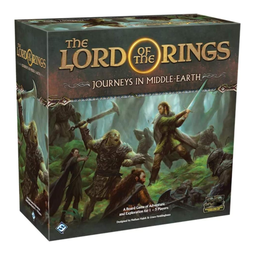 Asmodee The Lord of The Rings Journeys in Middle-Earth Board Game – Epic Cooperative Adventure Game for Kids and Adults, Ages 14+, 1-5 Players, 60+ Minute Playtime