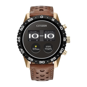 Citizen CZ Smart PQ2 44MM Sport Smartwatch with YouQ App with IBM Watson® AI and NASA research, Wear OS by Google, HR, GPS, Fitness Tracker, Amazon Alexa™, iPhone Android Compatible, IPX6 Rating