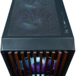 ViprTech Overlord 3.0 Liquid-Cooled Wood PC – AMD Ryzen 7 7700 (5.3Ghz Turbo), RTX 5070 Ti 16GB, 32GB DDR5 6400, 2TB NVMe SSD, Gold PSU, VR-Ready, Gaming Computer Black