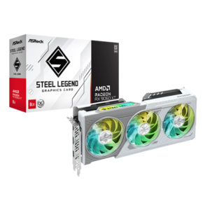ASRock Radeon RX 9060 XT Steel Legend 8GB GDDR6 OC Graphics Card [Wassiljo] - Amman, Jordan