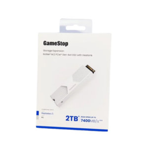 GameStop SSD NVME M.2 PCIe Gen 4x4 with Heatsink 2TB Read Speeds up to 7400MB/s [Wassiljo] - Amman, Jordan
