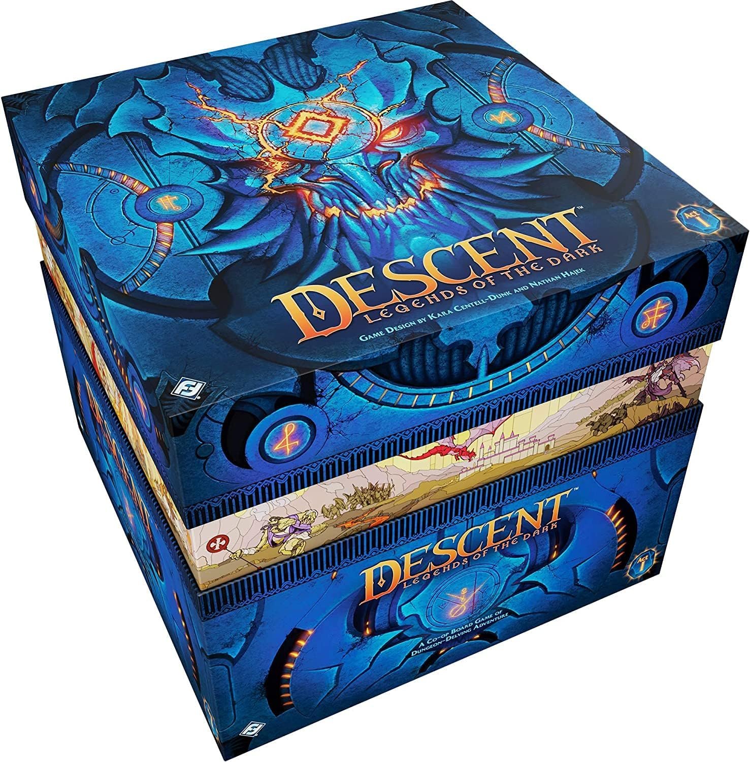 Asmodee Descent: Legends of The Dark Board Game - Epic Dungeon-Crawling Adventure Strategy Game 2 Asmodee Descent: Legends of The Dark - صورة 2