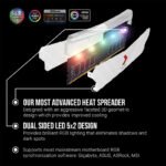 PNY 16GB (2x8GB) XLR8 Gaming Epic-X RGB DDR4 3200MHz Desktop Memory Ram Black – White