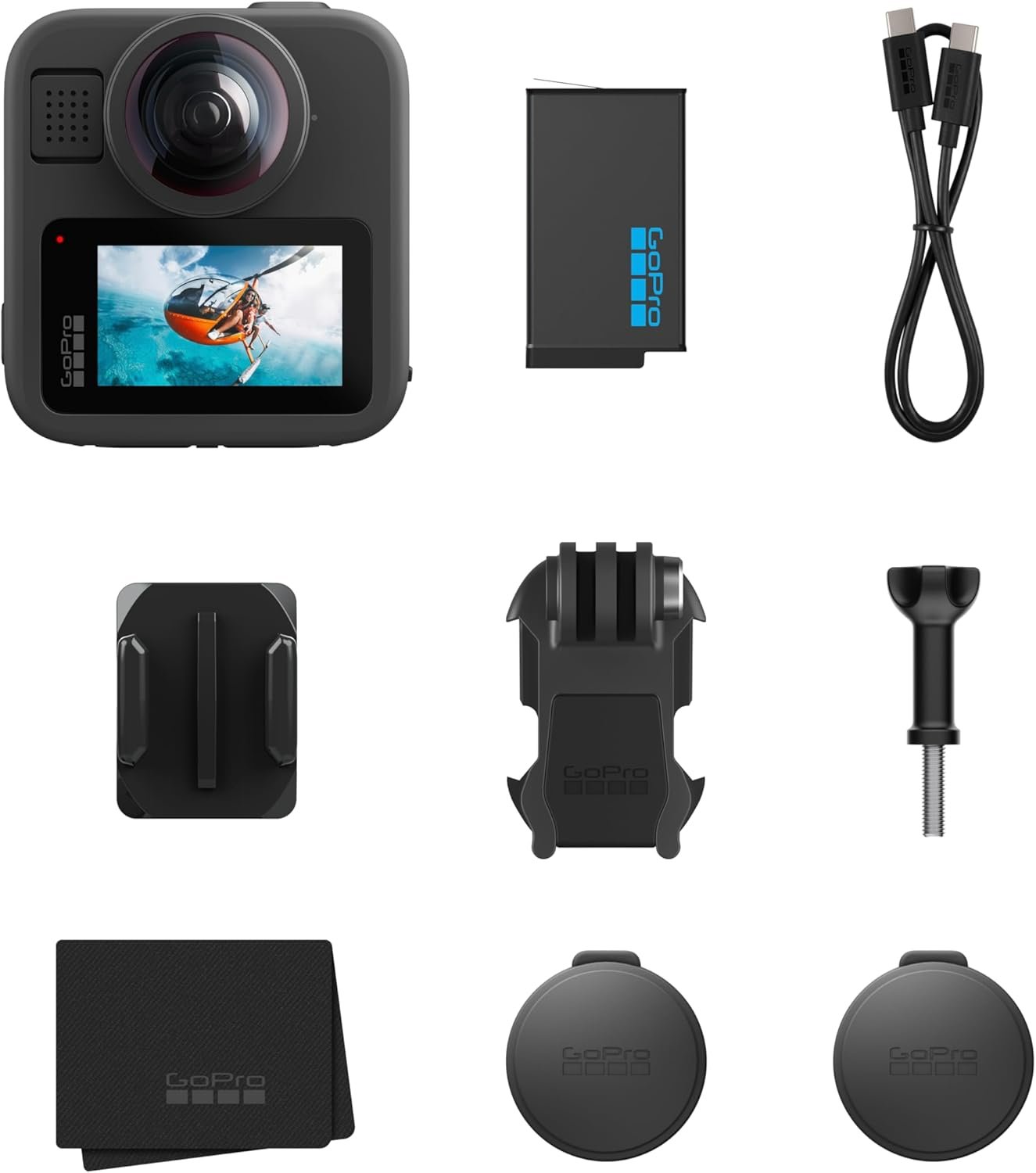 GoPro MAX2 - Waterproof 360 + Traditional Action Camera with Touch Screen 4 GoPro MAX2 - صورة 4