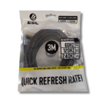 ESL Gaming Cable displayport – mini displayport 3M 60Hz 8k 120Hz 4k Ultra HD 240HZ FHD