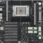 ASUS Pro WS WRX90E-SAGE SE EEB Workstation motherboard, AMD Ryzen™ Threadripper™ PRO 7000 WX-Series Processors, ECC R-DIMM DDR5, 32 power-stage,7xPCIe 5.0 x 16, PCIe 5.0 M.2, 10 Gb and 2.5 Gb LAN