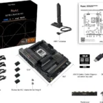 ASUS ProArt X870E-CREATOR WIFI AMD AM5 X870E ATX Motherboard PCIe 5.0 x16 slots with full support for next-gen GPUs, 16+2+2 power stages, DDR5, dual USB4, 10 Gb & 2.5 Gb LAN, WiFi 7, four M.2 slots