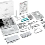 ASUS ROG Crosshair X870E Glacial AM5 AMD X870E Extended ATX Motherboard