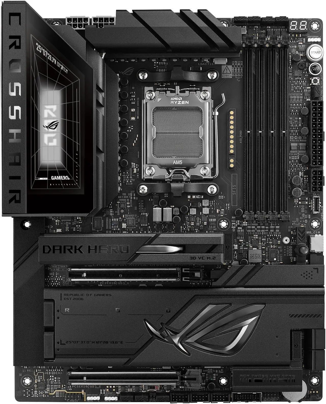 ASUS ROG Crosshair X870E Dark Hero ATX motherboard - Image 2