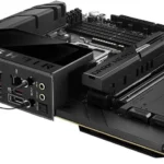 ASUS ROG Crosshair X870E Dark Hero ATX motherboard, 20+2+2 power stages, DDR5 slots, PCIe 5.0, five M.2 slots, 3D VC M.2 heatsink, USB4, AI Cache Boost, PCIe Slot Q-Release, AIO Q-Connector