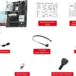 MSI B840 GAMING PLUS WIFI AM5 AMD B840 SATA 6Gb/s 2.5G Network Wi-Fi 7 DDR5 Dual M.2 Connectors ATX Motherboard