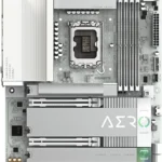 GIGABYTE Z890 AERO G Ultra Core (Series 2) LGA 1851, ATX, DDR5, 5xM.2, PCIe 5.0, Thunderbolt 4, WIFI7, Dual 2.5Gbe LAN, EZ-Latch Motherboard