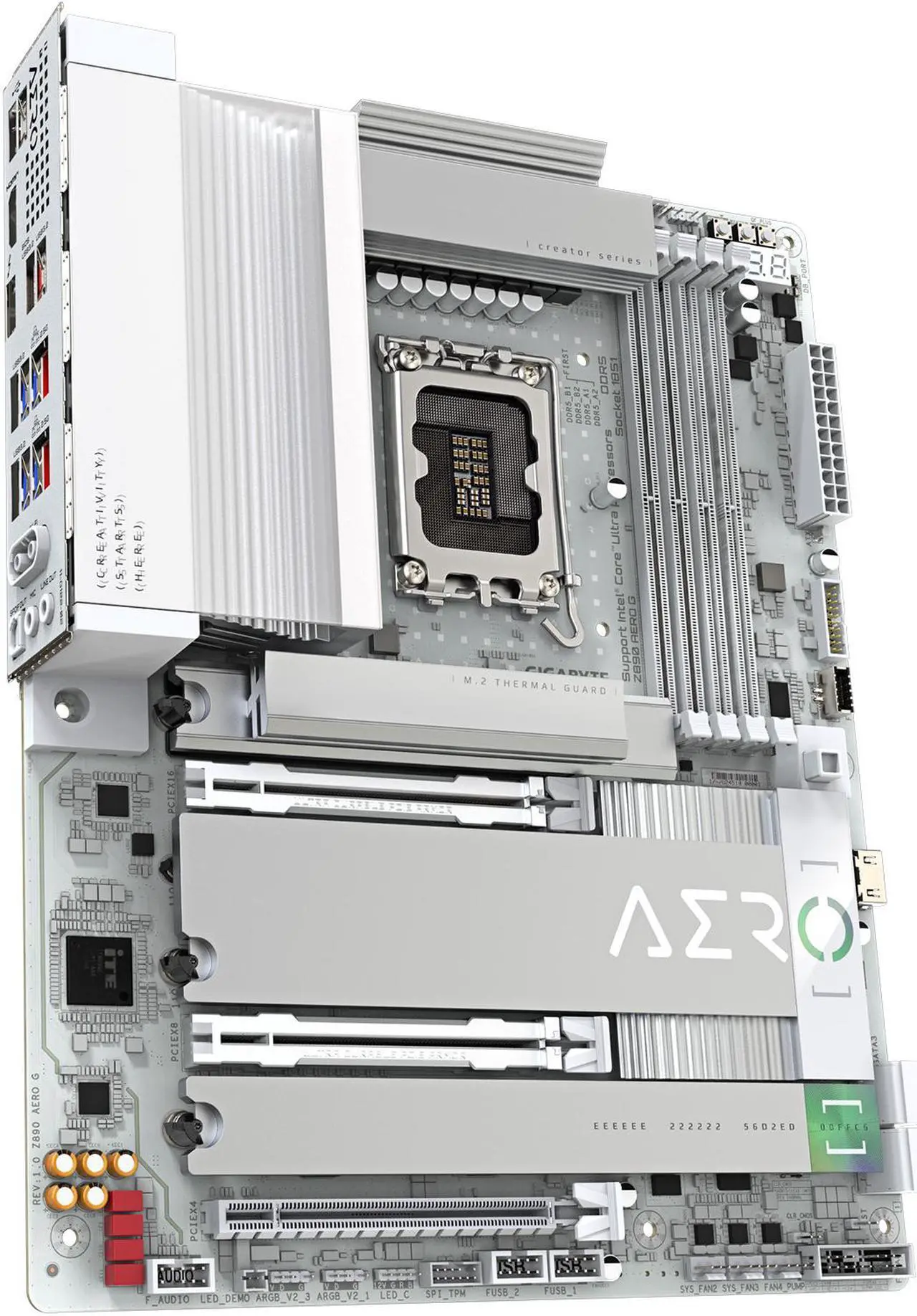 GIGABYTE Z890 AERO G Ultra Core (Series 2) LGA 1851, ATX, DDR5 - WIFI7- Motherboard - Image 2