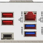 GIGABYTE Z890 AERO G Ultra Core (Series 2) LGA 1851, ATX, DDR5, 5xM.2, PCIe 5.0, Thunderbolt 4, WIFI7, Dual 2.5Gbe LAN, EZ-Latch Motherboard